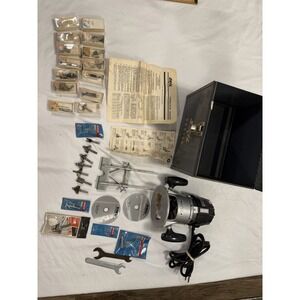 Skil 295 Router 22,500 RPM 5.5 AMPS Tested Lot Of 20+ Router Bits Metal Case